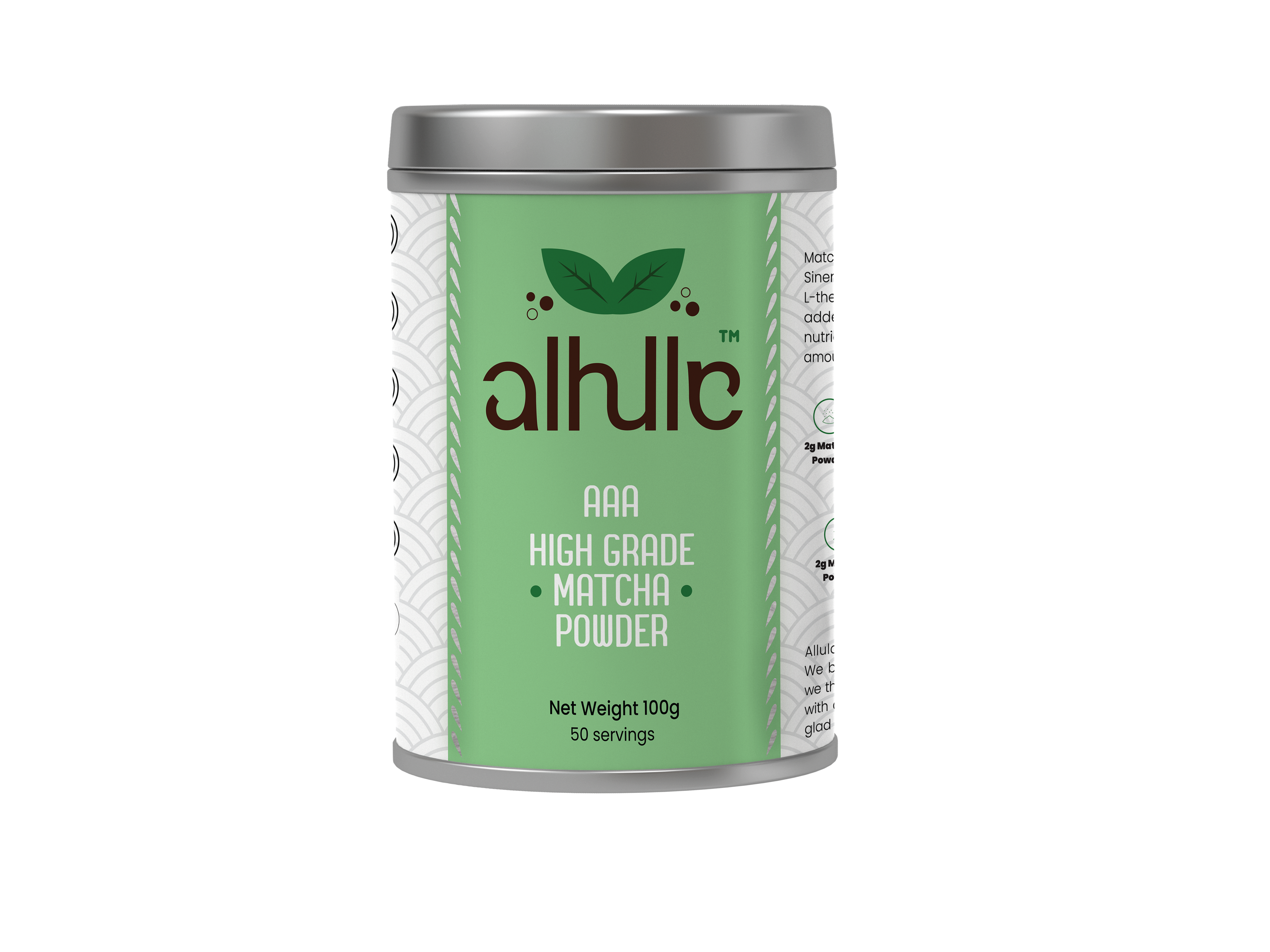 Allulo - Organic AAA Matcha Tin - (100g)