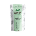 A 1kg stand-up pouch of alhllc Granulated Allulose, featuring a light mint green and white design with botanical line drawings and the brand logo.